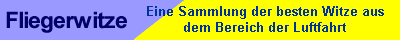 Eine Sammlung der besten Witze aus dem Bereich der Luftfahrt.